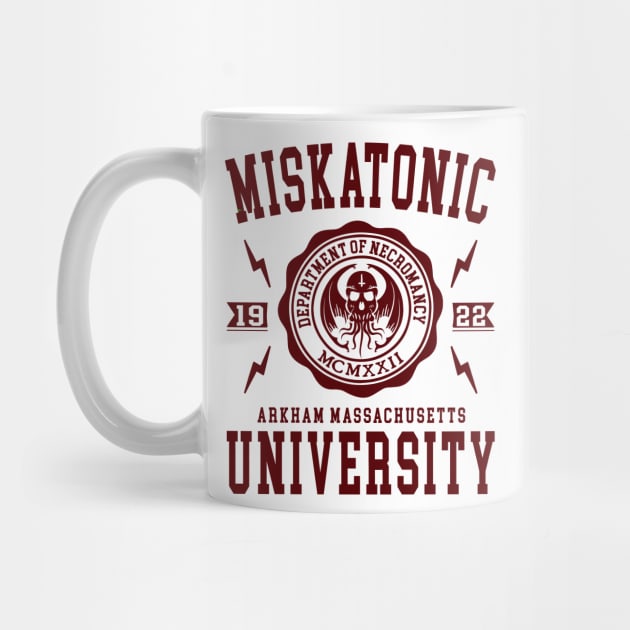 CTHULHU - MISKATONIC UNIVERSITY by Tshirt Samurai